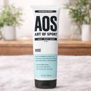 AOS Art of Sport  - 2-In-1 Hair + Body Wash - 10 fl oz Tea Tree and Aloe Vera